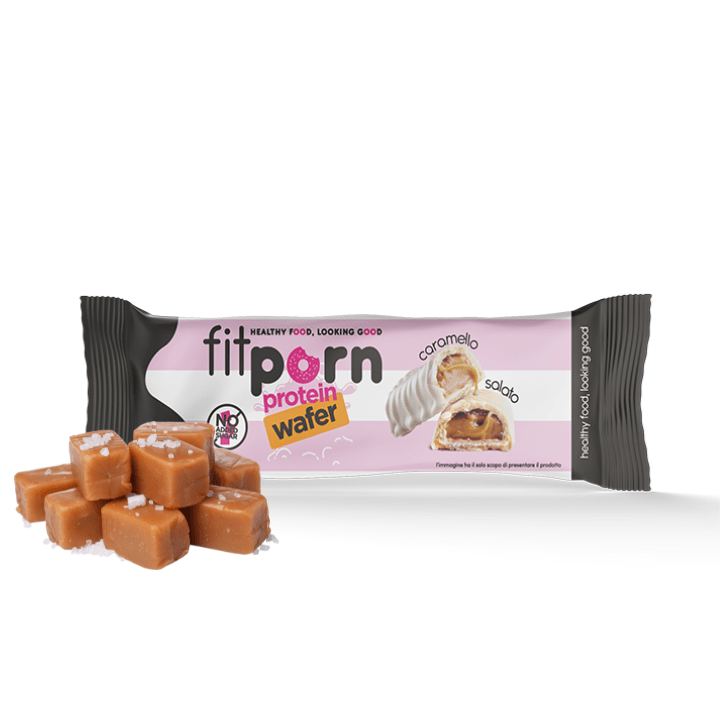 Wafer proteico ripieno senza zuccheri 30g - Fitporn® - Healthy Food, Looking Good.
